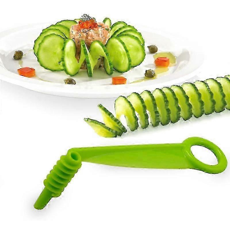 Spiral Slicer Blade Hand Slicer Cutter Cucumber Carrot Potato Vegetables Spiral Knife Kitchen Accessories Tools