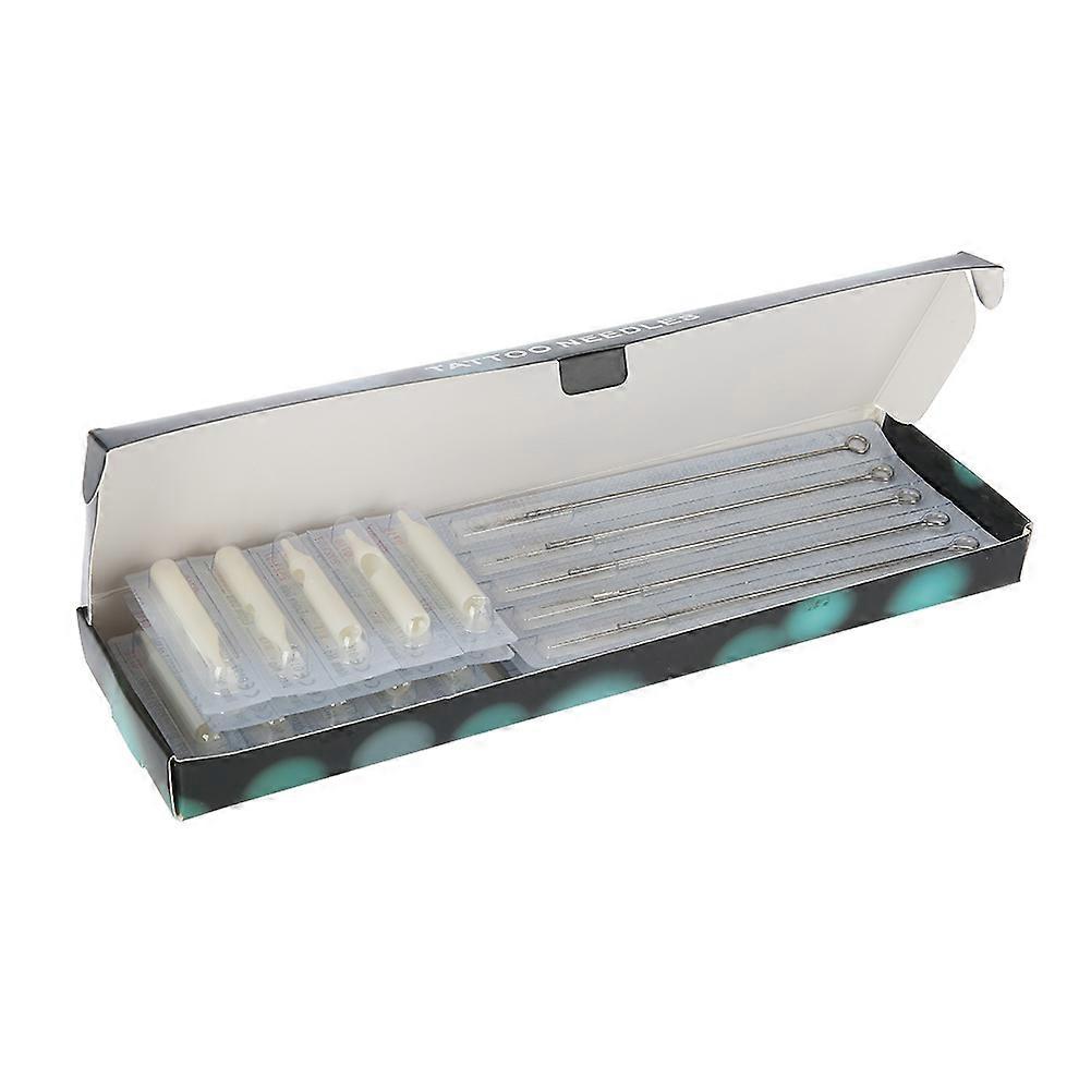 Disposable Tattoo Tips Stainless Steel Needles Set Sterilized Tattoo Tool 7Rl 7RT