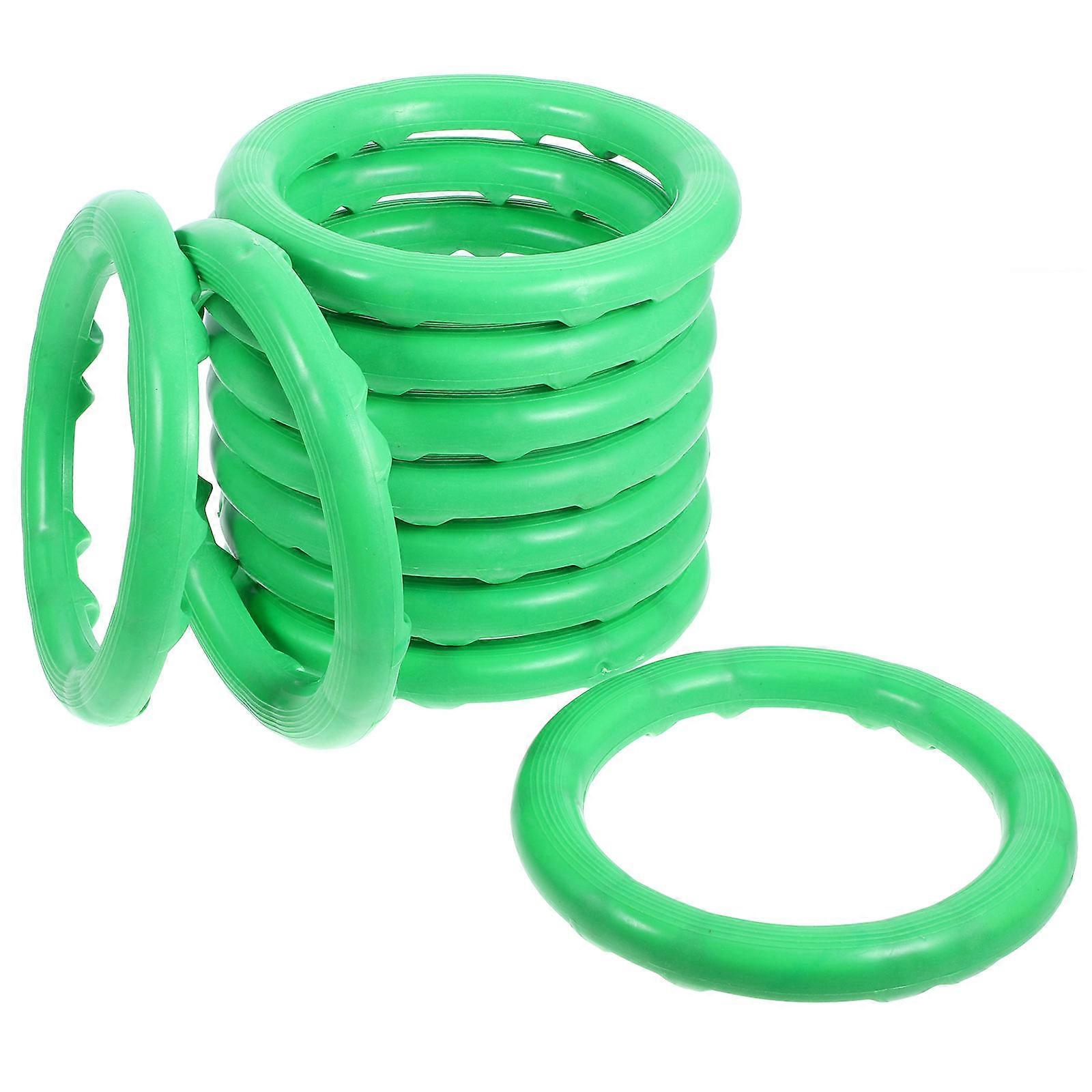 Watermelon Holders for Display Secure Prevent Rolling 10 Pieces Plastic Light Green