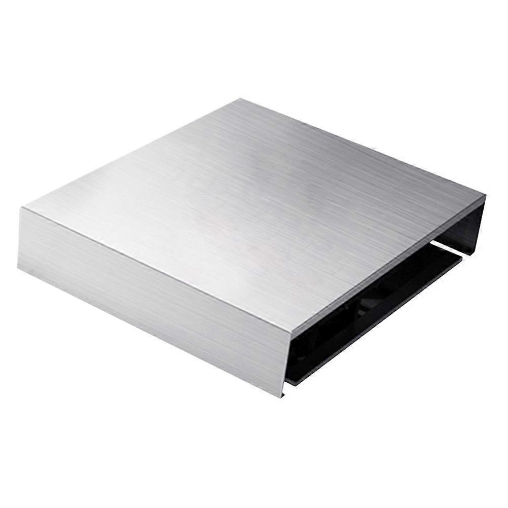 Stove Top Rack Stainless Steel Microwave Shelf Kitchen Use Silver 45*35*7 Cm Pressure Resistance 1Pack