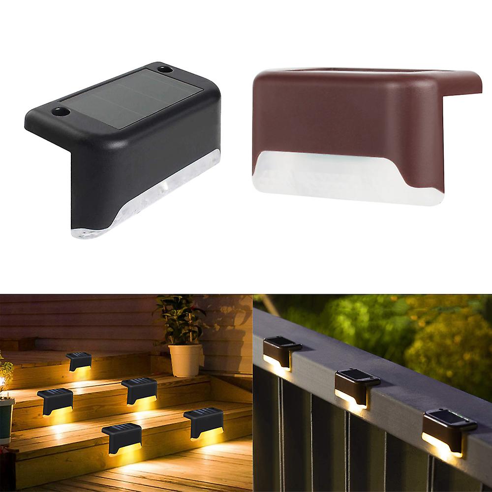 Waterproof Led Solar Deck Step Wall Lights For Garden Landscape Step Deck Lights