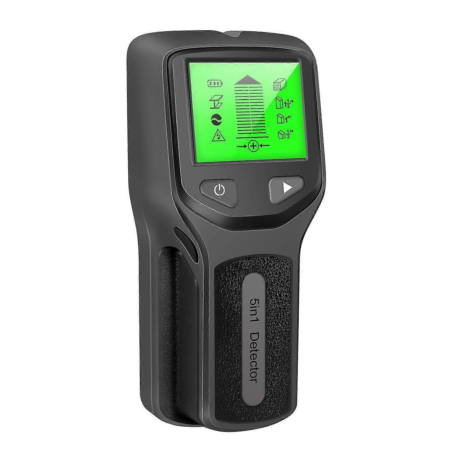 Stud Finder Wall Scanner - 5 in 1 Electronic Stud Detector with HD LCD Display, Wood AC Wire Metal