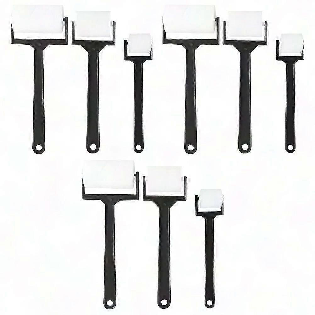 3 Sets Kids Painting Brushes with Sponge Rollers Art Tools