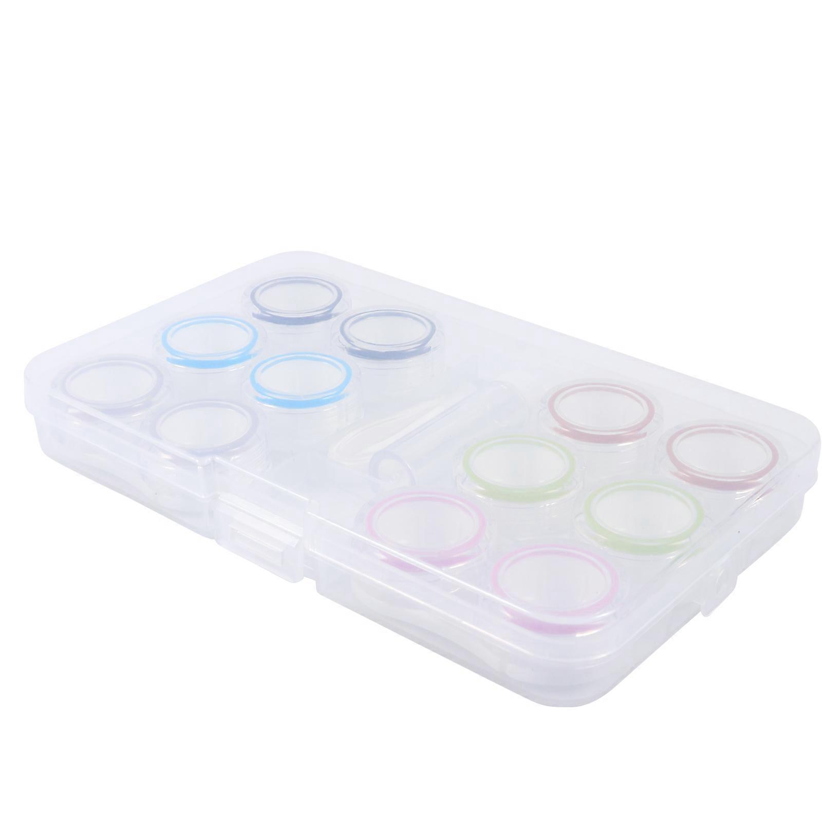 Portable Lens Holder Simple Design Travel Accessory Assorted Color 16x9.8x1.9cm For Business Trip 1Set