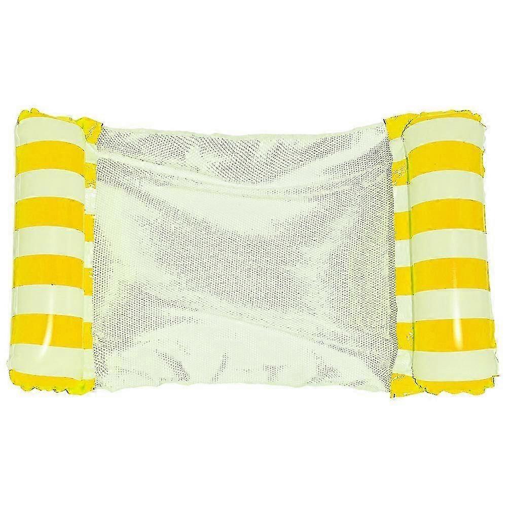 Ock, Swimming Pool Beach Floating Rec Inflatable Striped Yellow