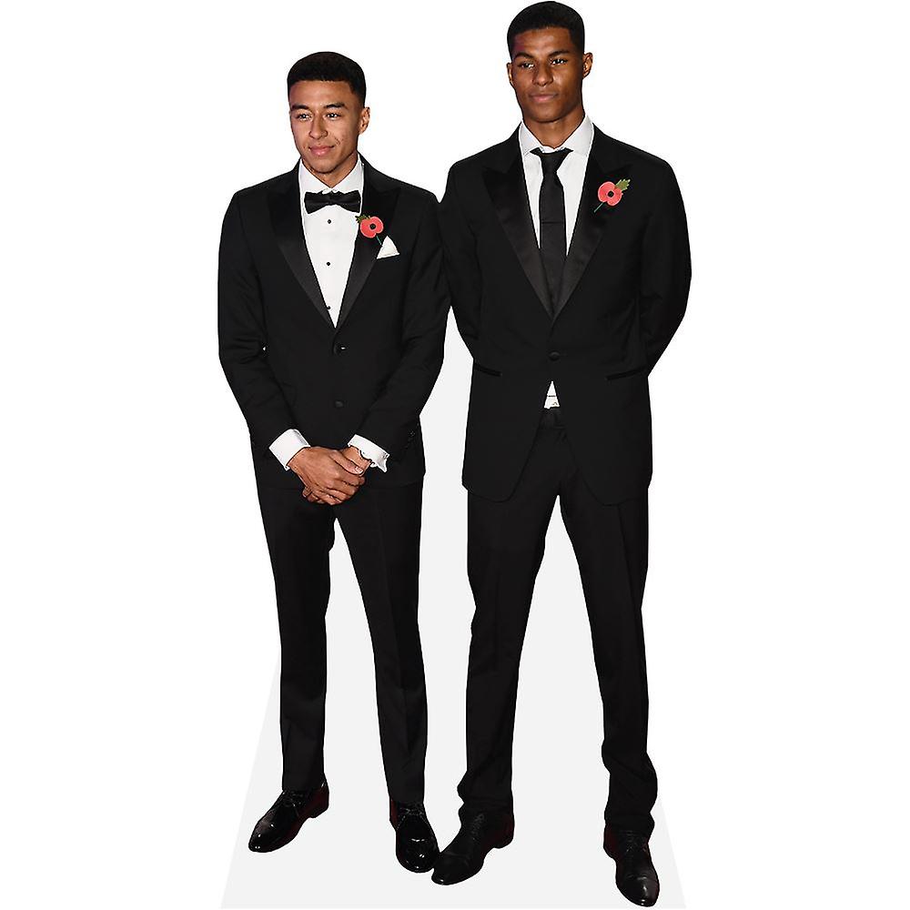 Jesse Lingard And Marcus Rashford (Duo) Mini Celebrity Cutout