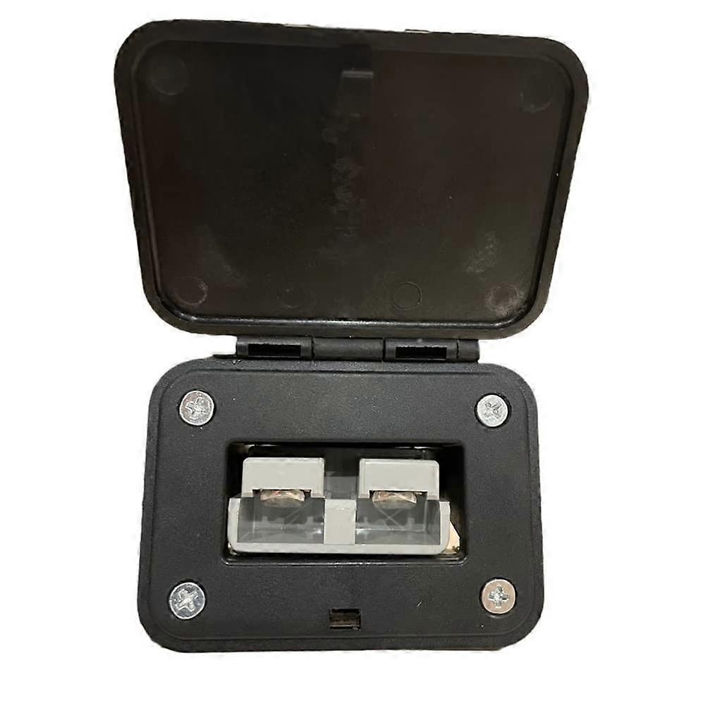 120A Anderson Terminal Cover Flush Mount Panel Connector for Caravan Plugs with Durable Protective Cover