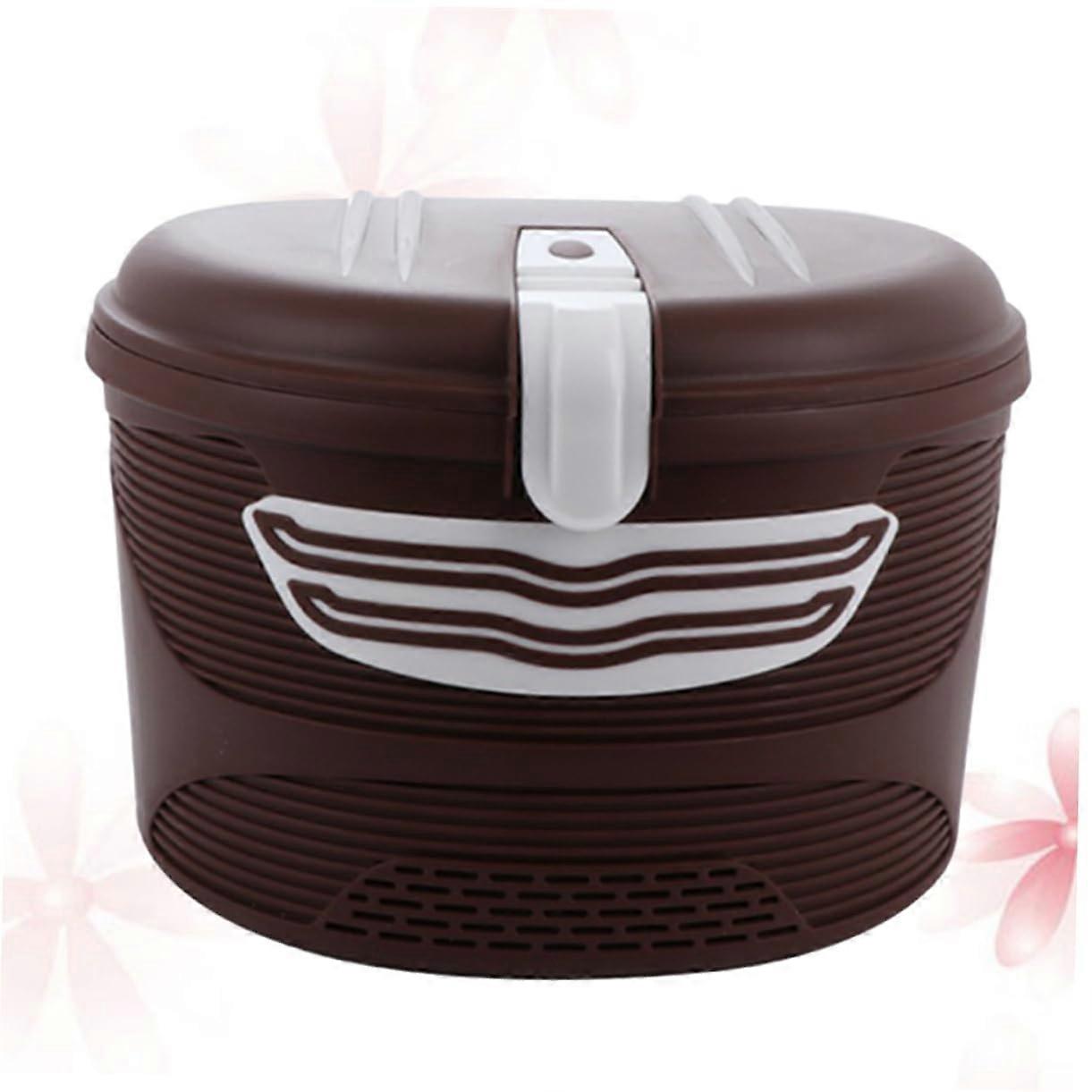 Bicycle basket with lock – Practical storage basket for mountain bike frame, large capacity for food and security.