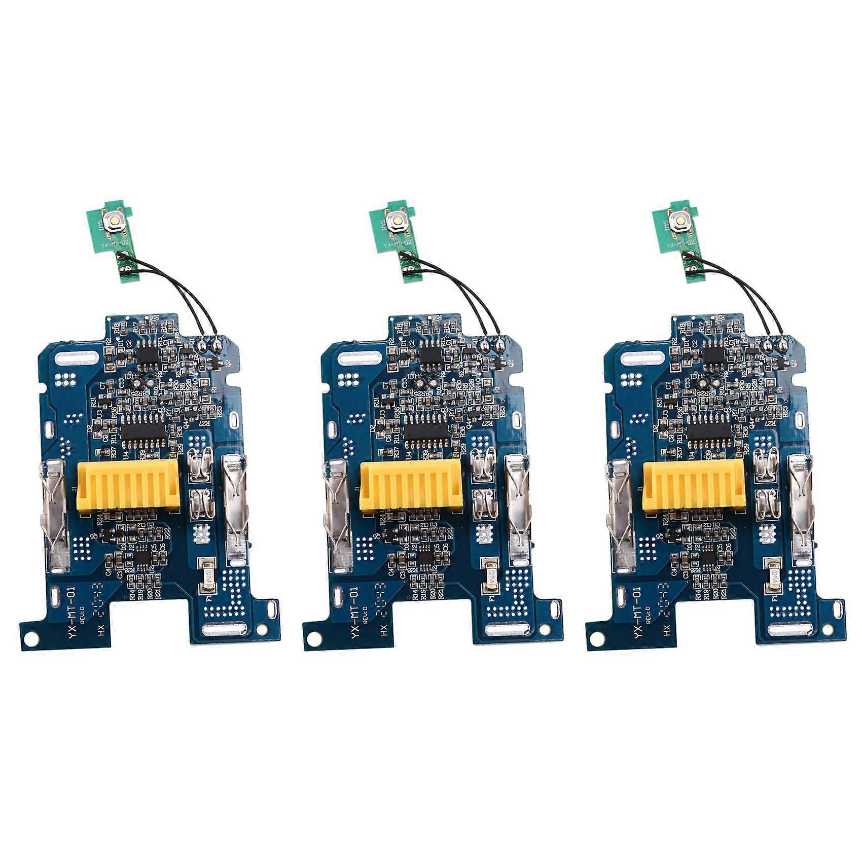 3X BL1830 Li-Ion Battery PCB Charging Protection Board for 18V Power Tool BL1815 BL1860 LXT400 Bl185