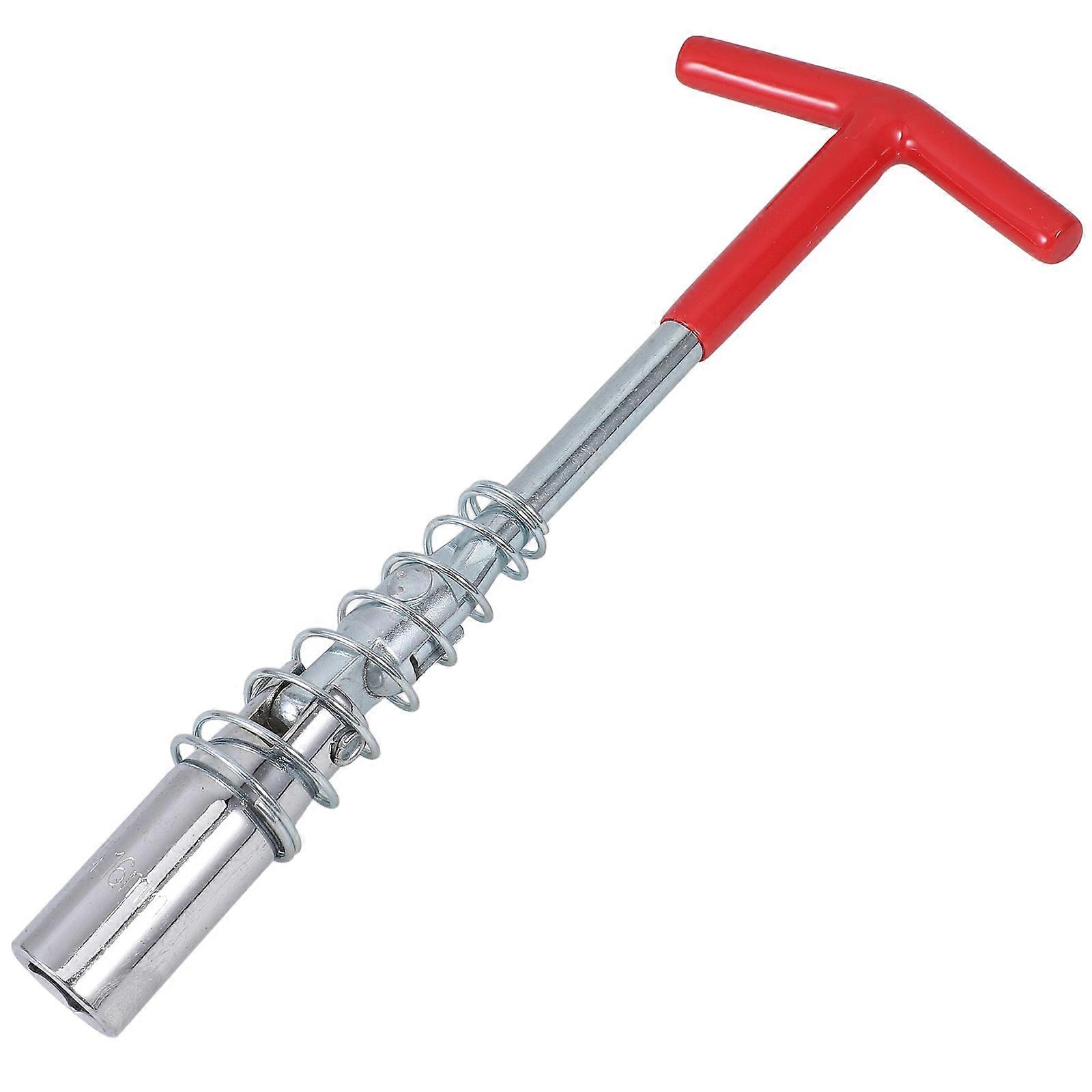 Durable T-Handle Spark Plug Removal Tool For Mechanics 16mm Plug Installation 1Pack