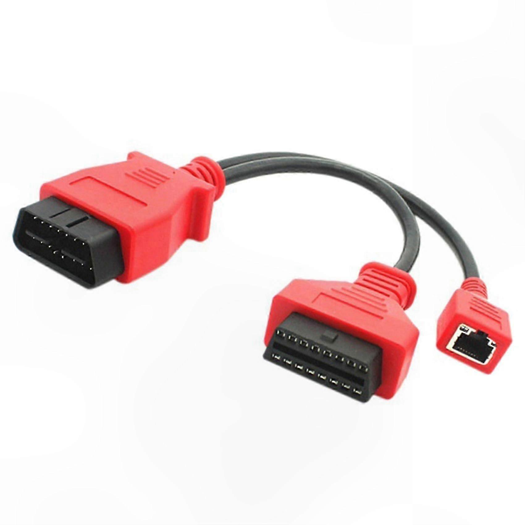 Ethernet Cable for F Series Programming - Compatible with Maxisys MS908 Pro - Red