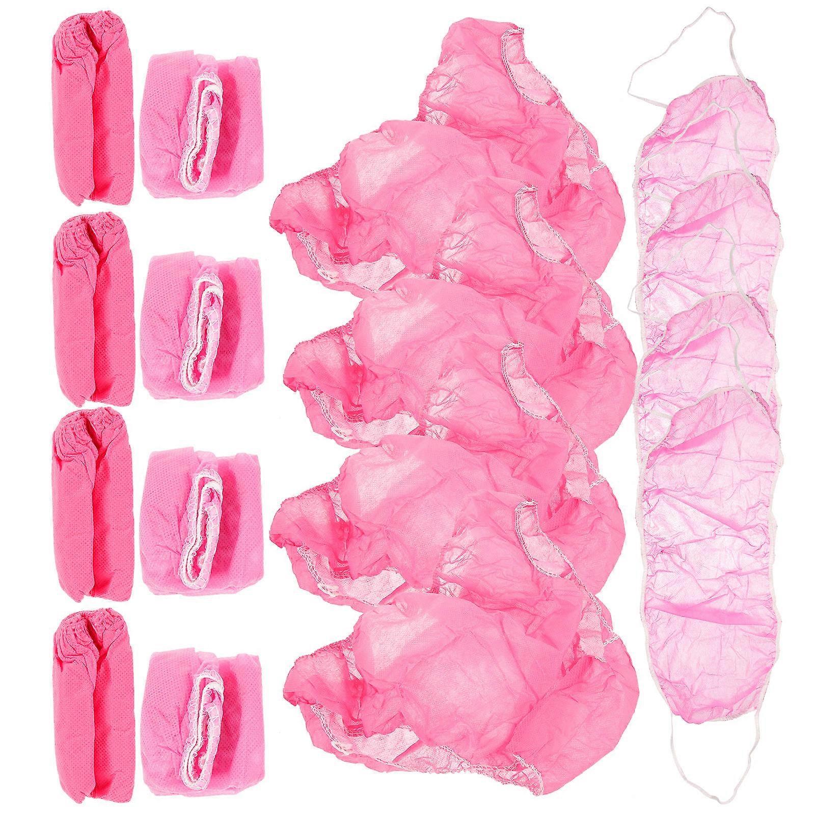 Kadınlar için Nefes Alabilir Yumuşak Tek Kullanımlık Külot Seyahat İç Çamaşırı 10 Takım