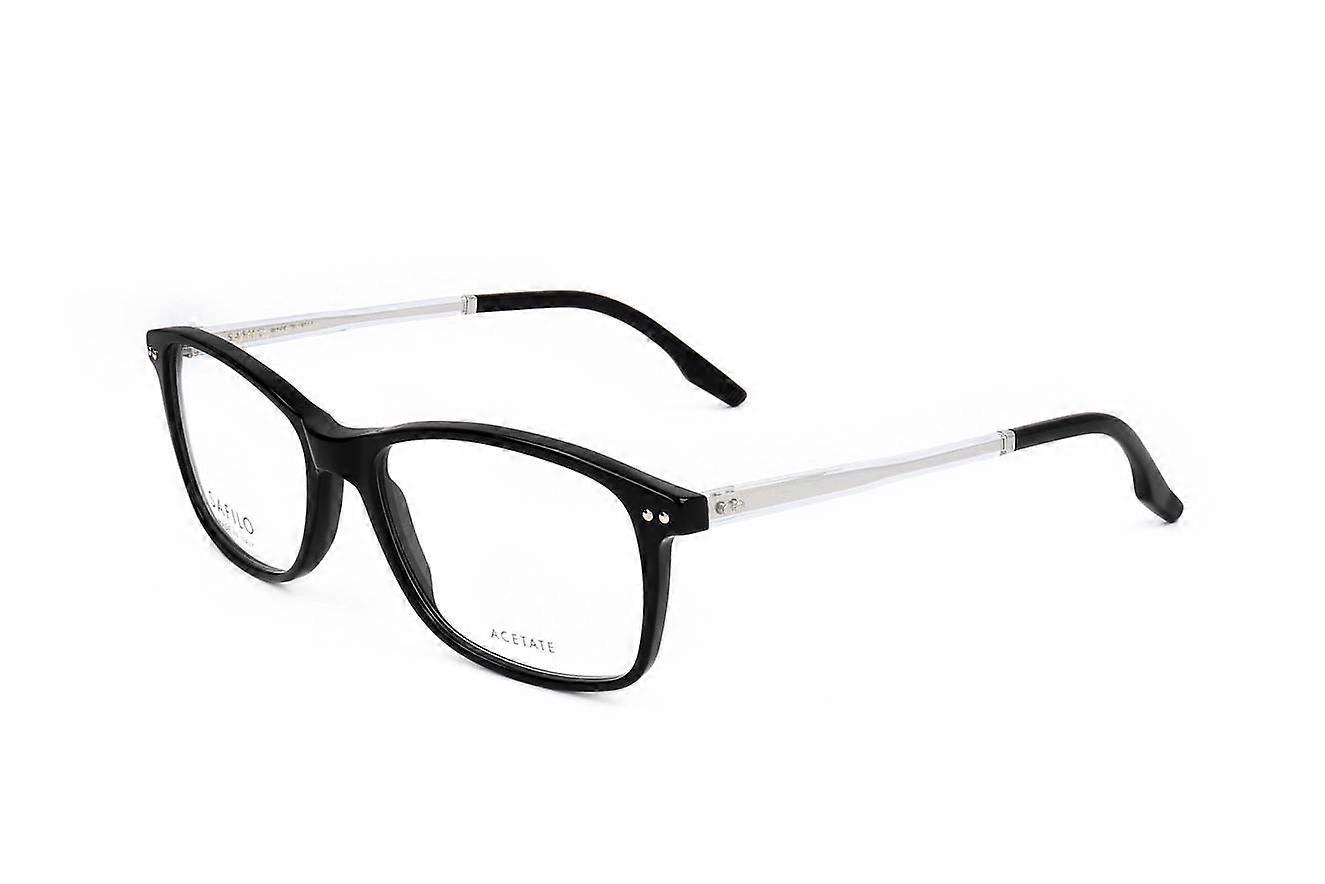 Eyewear Frames Safilo TRATTO 01 7C5 BLACK CRYSTAL 55/17/145 MAN