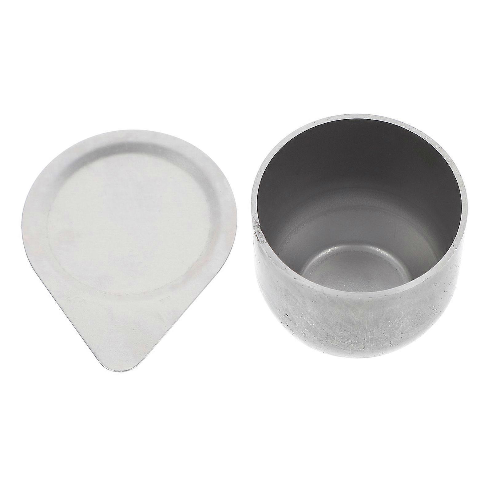 Melting Crucible For Researchers 5.7X4CM Durable Iron Laboratory Use 1Set