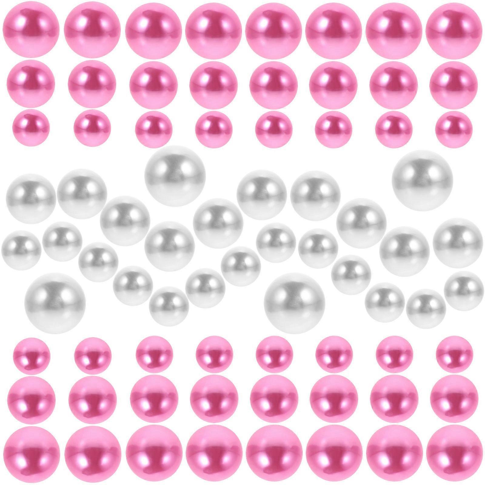 400pcs Floating Fake Pearl Beads for Vases – Decorative Vase Filler for Home Decoration & Crafting Projects