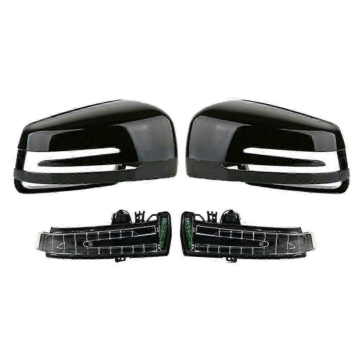 Car Door Cover With Led Turn Signals For Mercedes Benz C E S W204 X204 W212 W221 C300 C