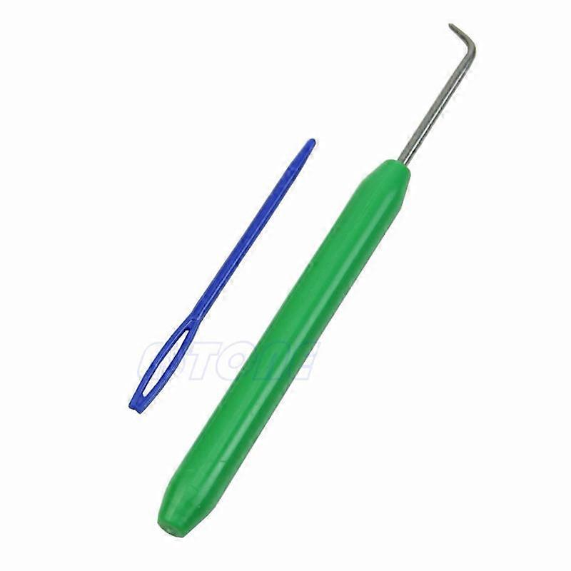 Plastic Needle + Hook Crochet Kit for Knifty Knitter Knitting Loom Hook DIY Crafts Home Supplies Sewing Tool