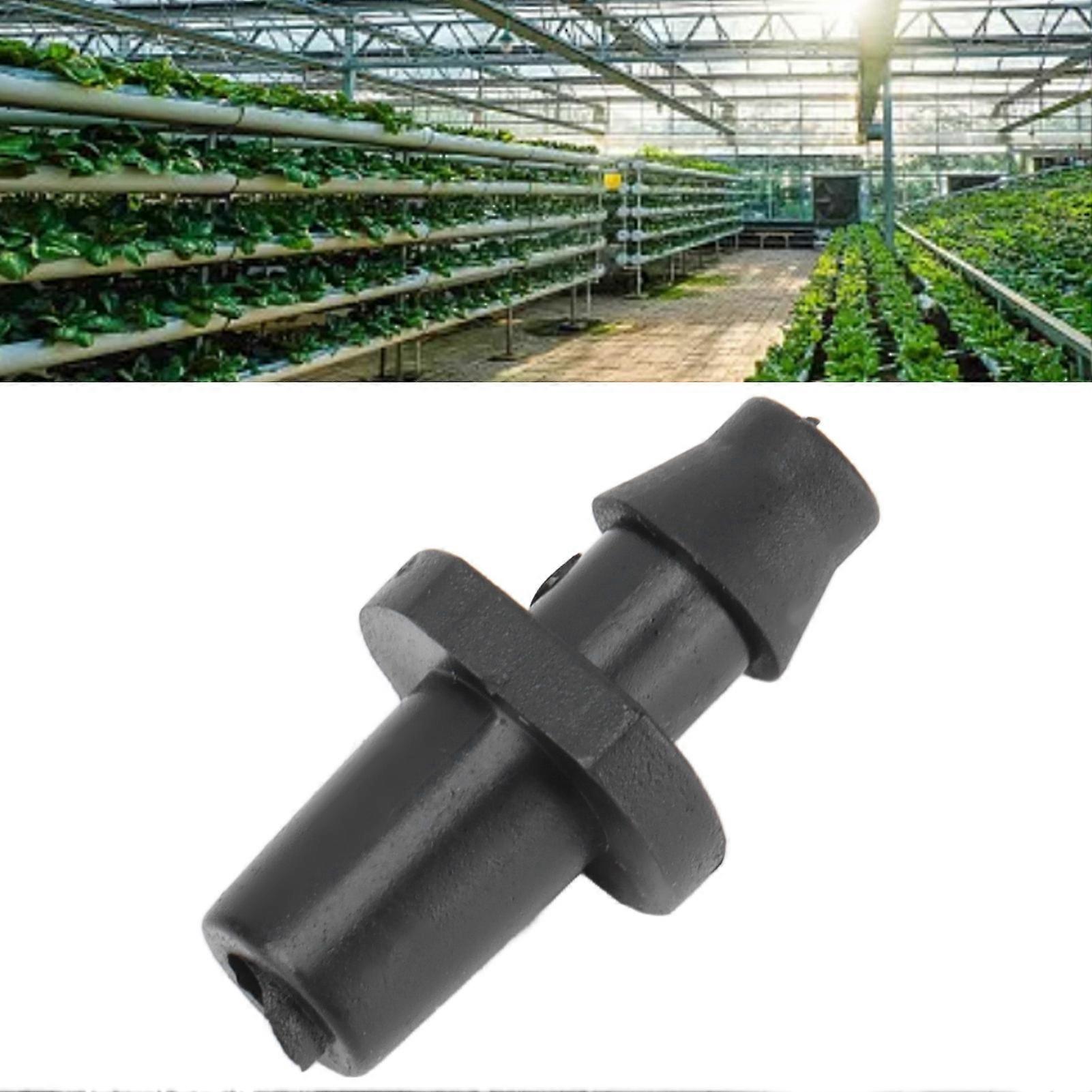 200Pcs Drip Irrigation Barbed Coupling for 4/7mm Tubes