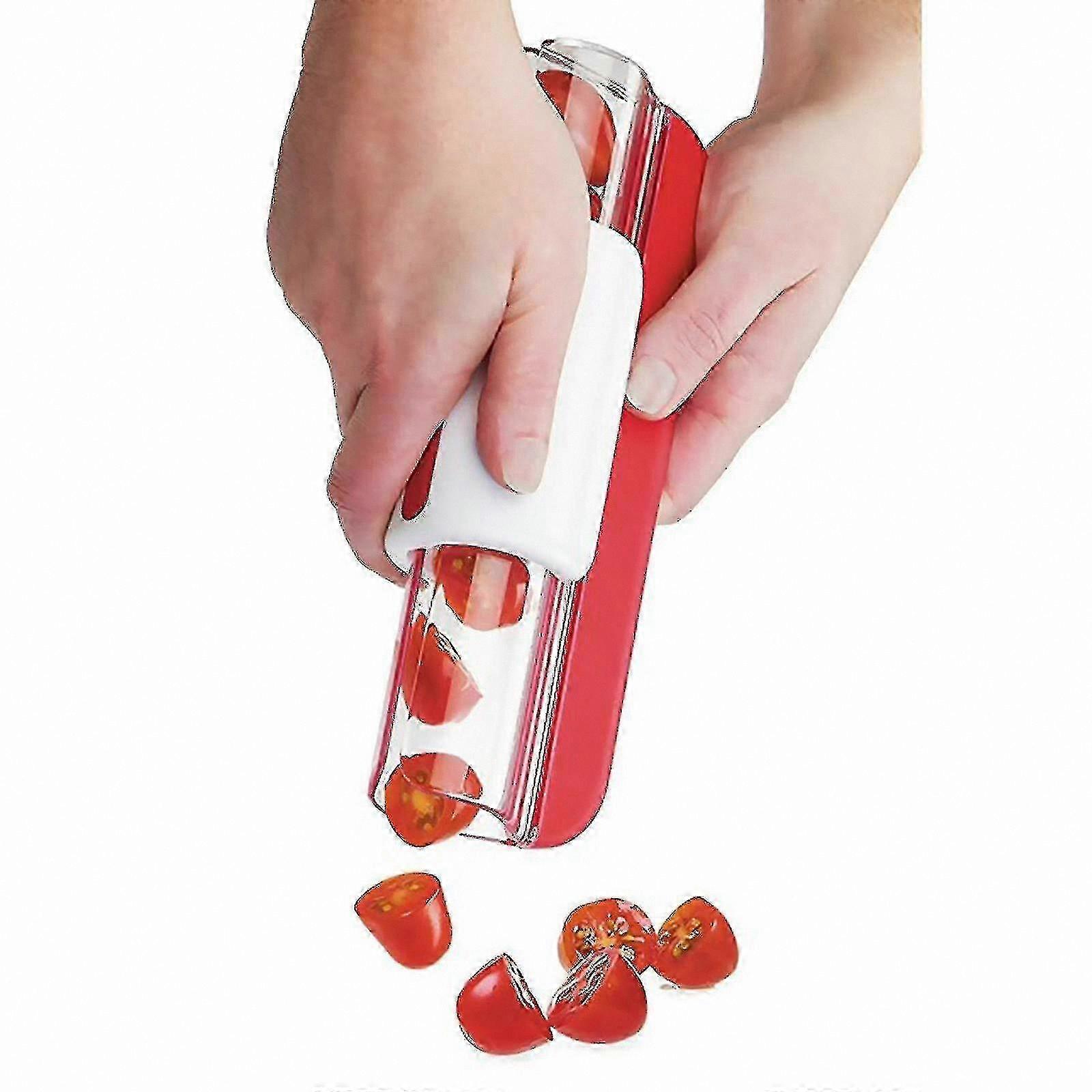 Grape Cherry Tomato Slicer for Fruit Cake Decorating Tool