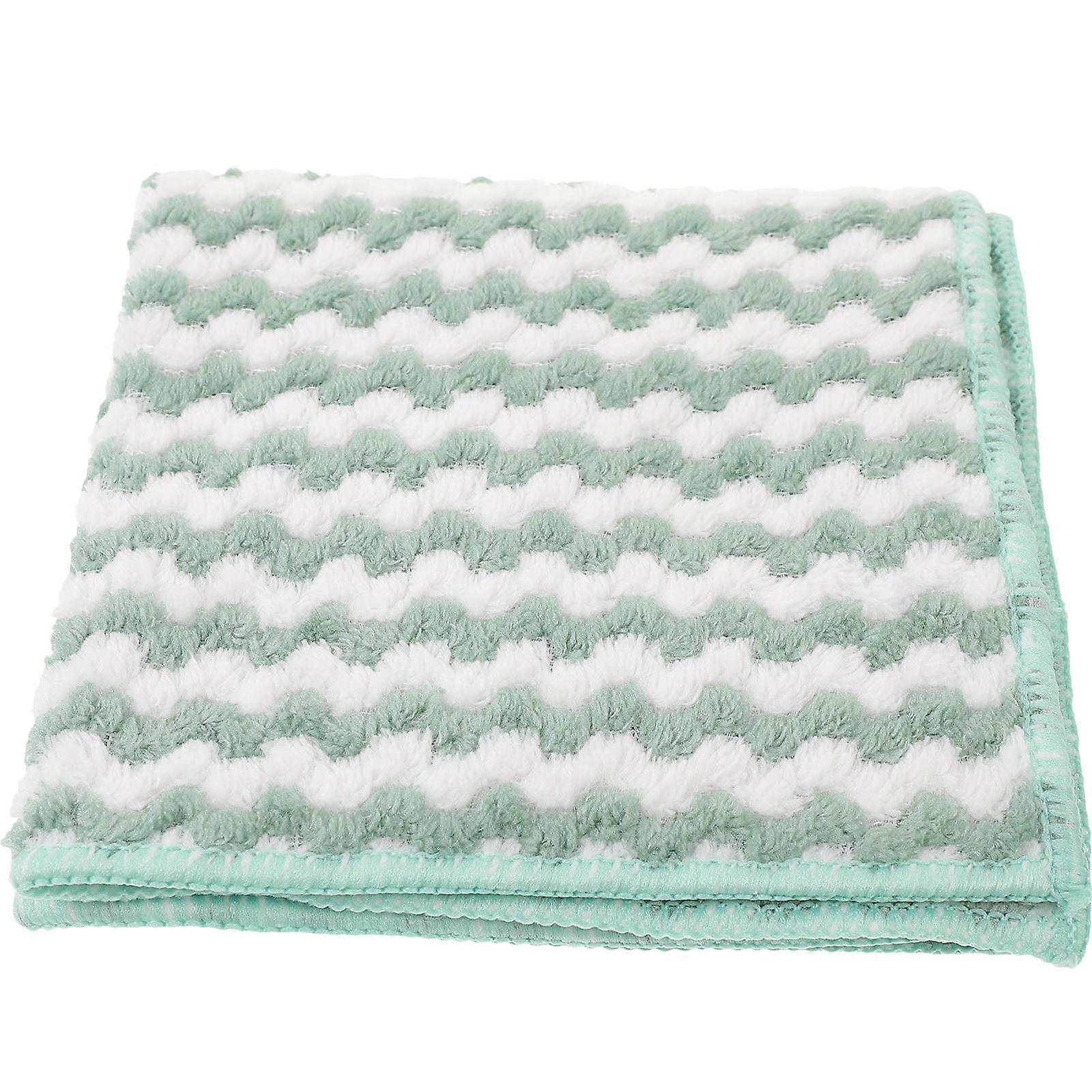 Thick Microfiber Dish Towels, Absorbent Kitchen Cleaning Cloths for Hands, Cups, Glassware, and Tables, Soft Multipurpose Wiping Towels for Home Use