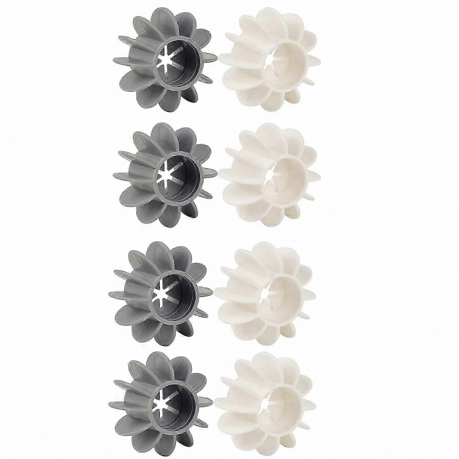 Pack of 8 Reusable Drying Balls for Softening Fabric and Reducing Wrinkles in Washing Machines or Dryers
