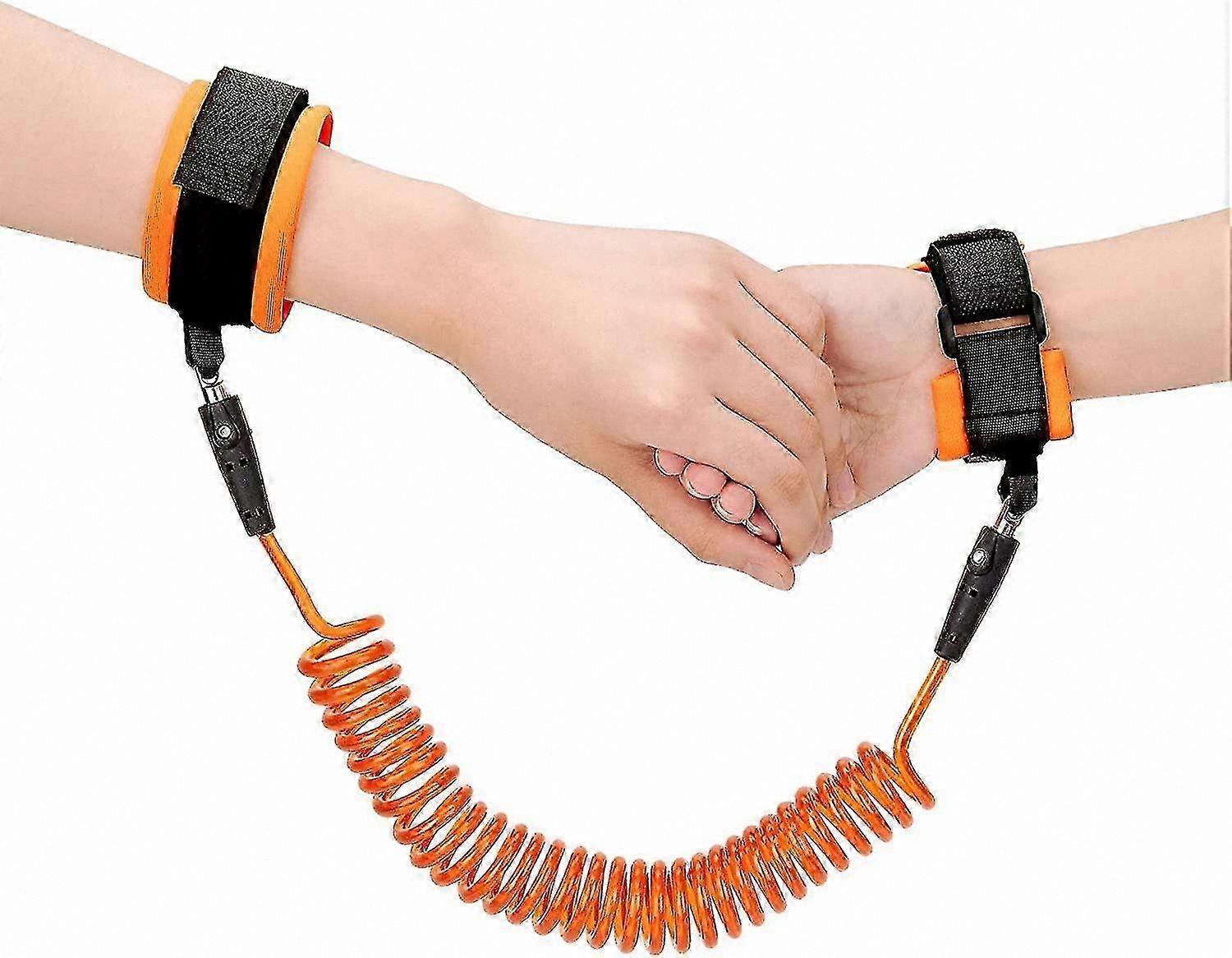 2.5m Rotatable Elastic Safety Wrist Leash for Kids & Toddlers, Blue Anti-Lost Rope with 360° Rotation Feature