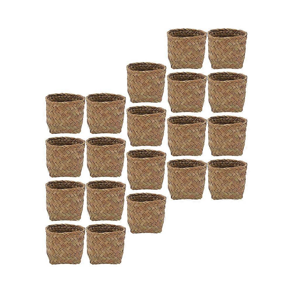 Yellow Synthetic Candy Storage Box for Snacks and Parties 20 Pcs Handy Food Safe Containers