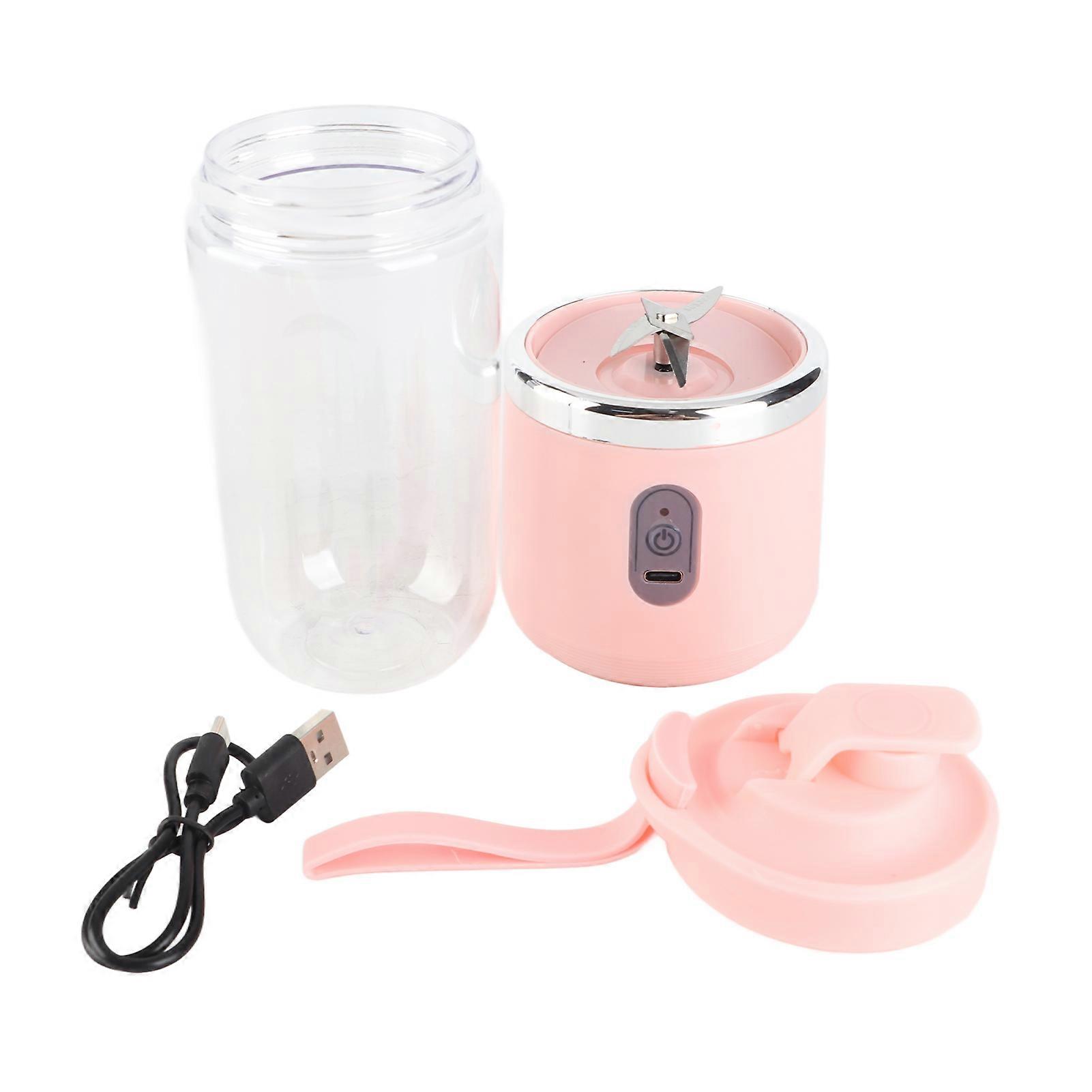 400ML USB-Rechargeable Portable Blender with Multi-Use Cup