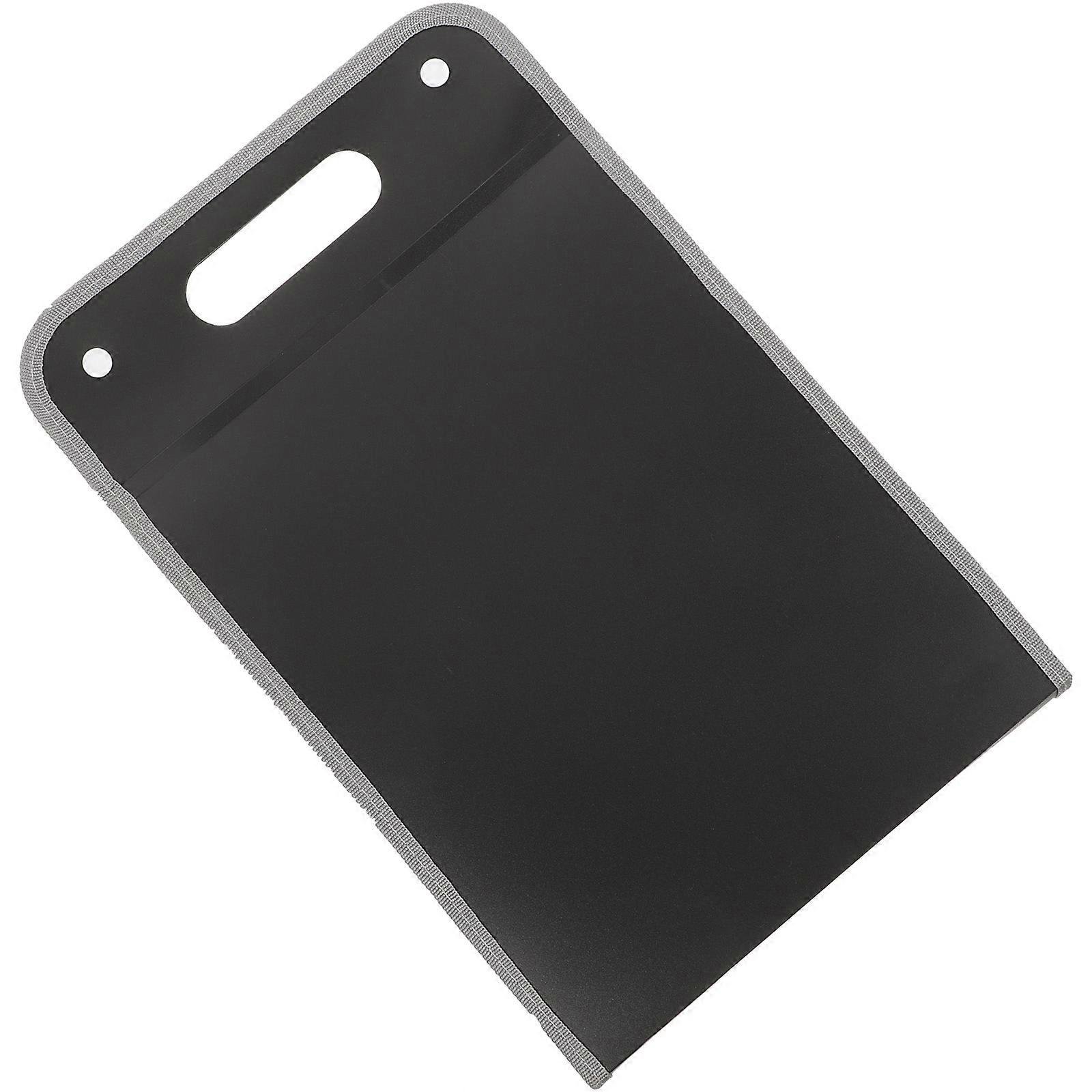 Stylish Portable Document Folder with Large Capacity File Organizer for Office and School Use