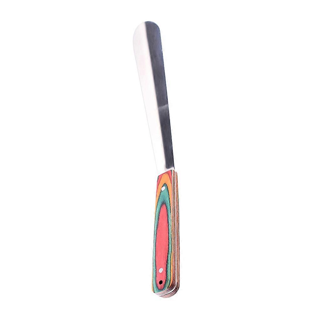 Long Handled Shoe Horn for Seniors Made of Durable Stainless Steel and Wood for Easy Shoe Wearing Assorted Color