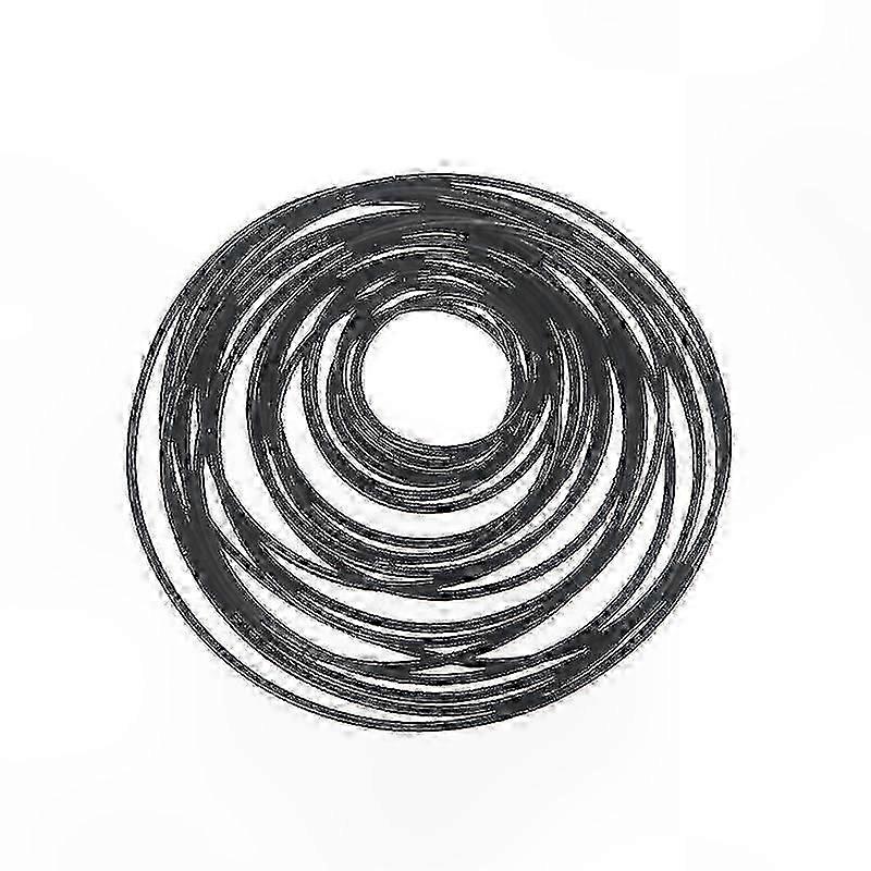 Lot of 20 Round Rubber Belts for Cassette Player and Recorder Maintenance