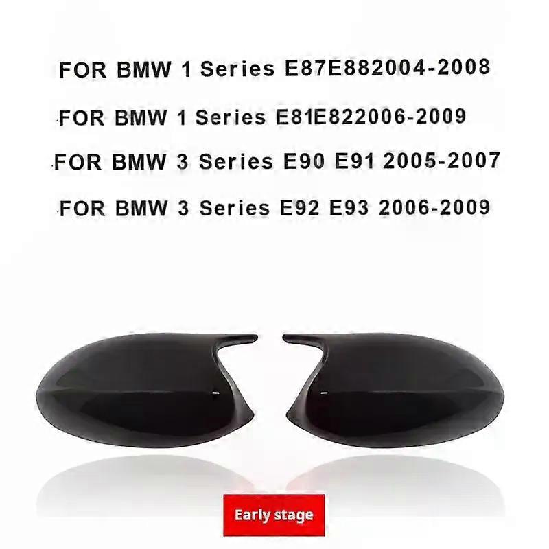 Apply Suitable for BMW 3 Series E90, E92, E93 horn rearview mirror shells 325I, 1 Series E87 modified carbon fiber M3 outer cover