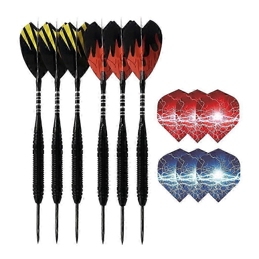 Set de fléchettes à pointe d’acier - Fléchettes professionnelles avec tiges en aluminium