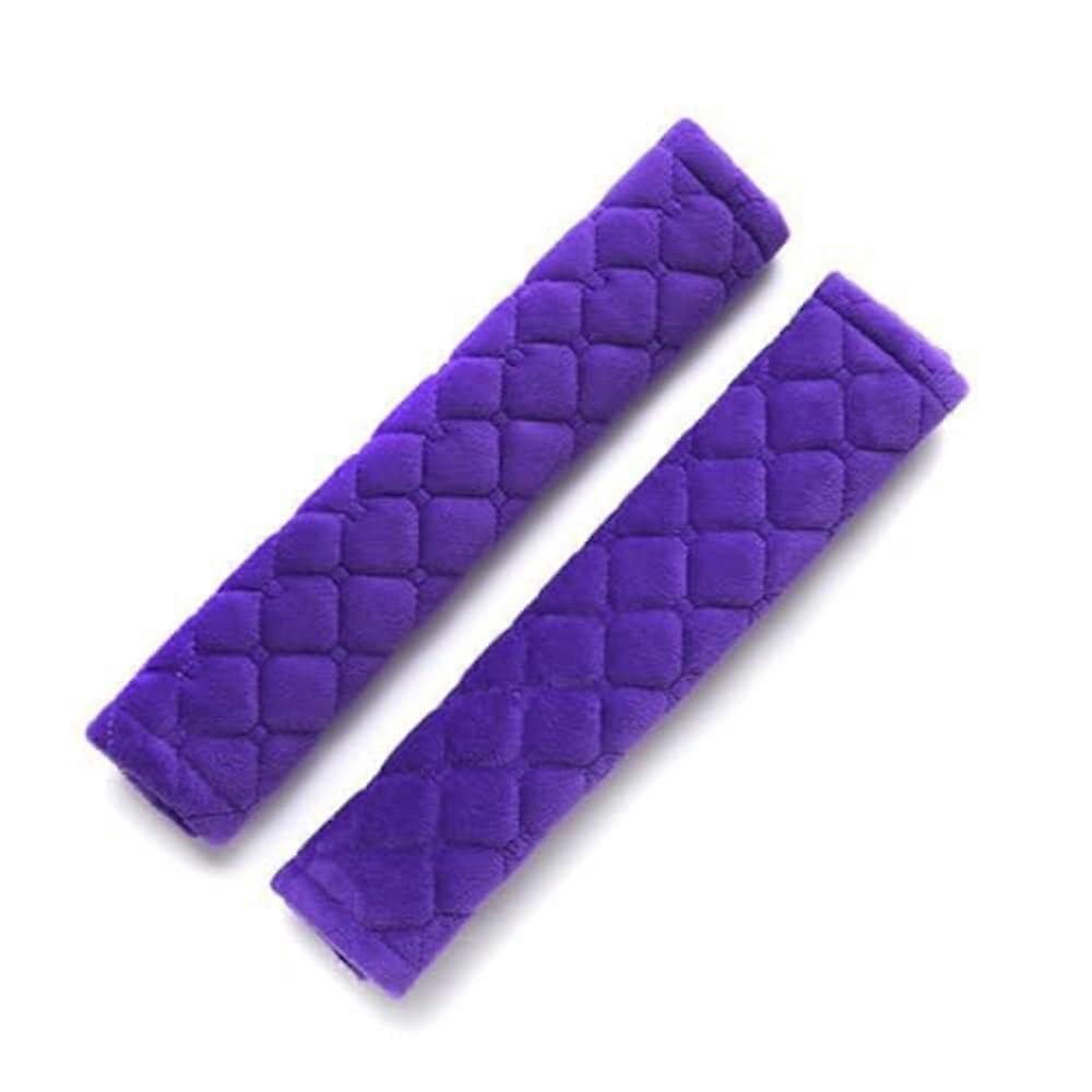 2 Pcs Seat Belt Pads for Seat Leon Mk3 Mk2 5F Soft Shoulder Strap Covers Auto Interior Accessories Black D Normal D