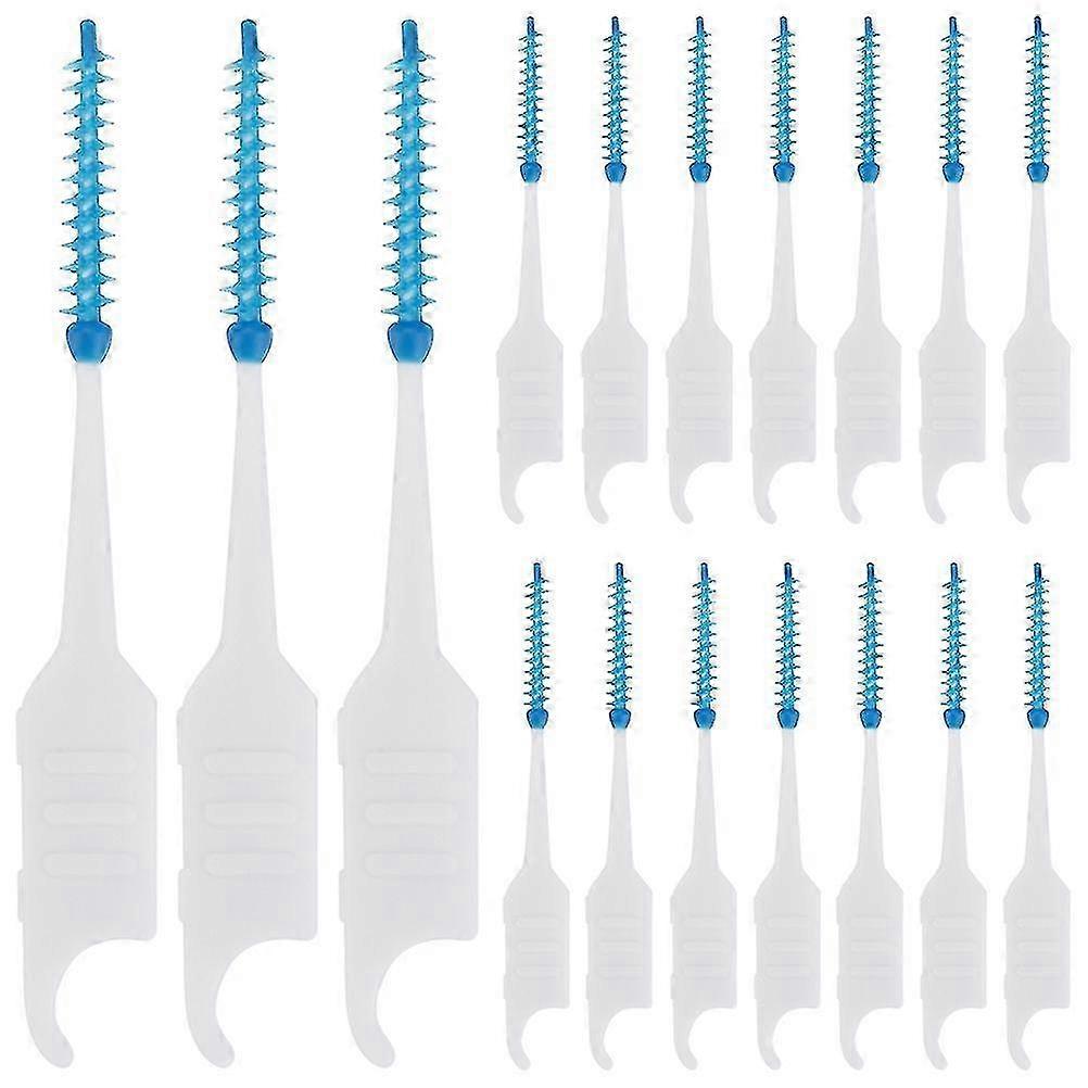 200pcs Interdental Brushes Convenient Oral Cleaning Brushes Tooth C...