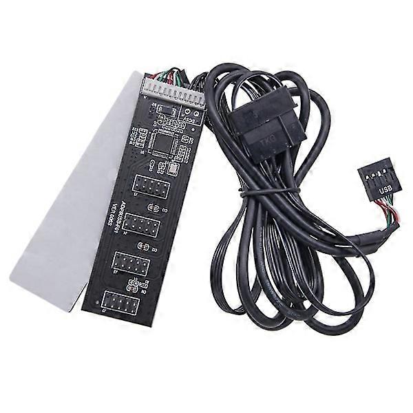 9-pin USB Splitter Motherboard USB 9-pin Interface Header Splitter