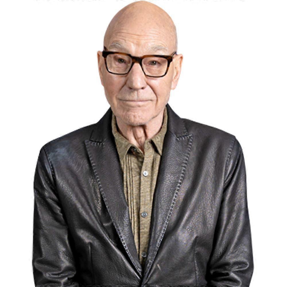 Patrick Stewart (Jeans) Halvkropp Buddy Cutout