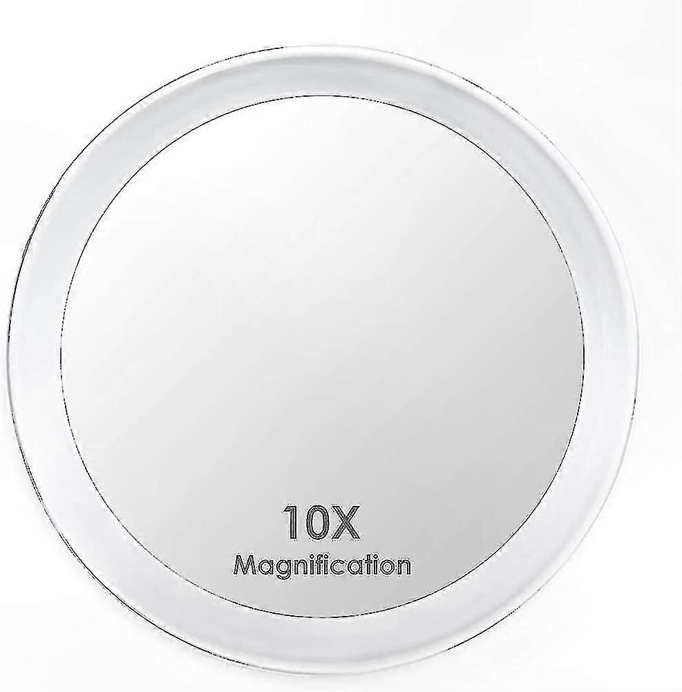 10x Magnification Mirror with 3 Suction Cups for Makeup Application