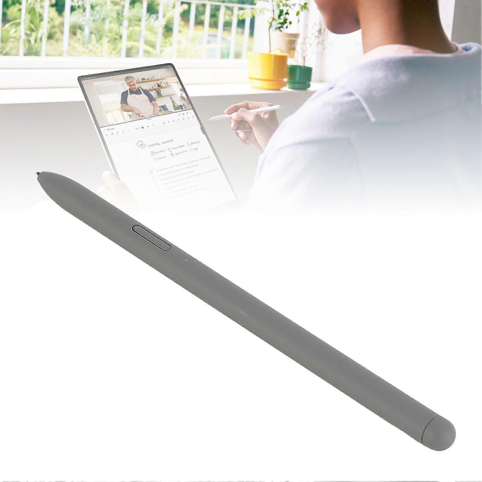 High Accuracy Tablet Stylus Pen w/ 5 Nibs for Tab S9 S9 Plus Grey