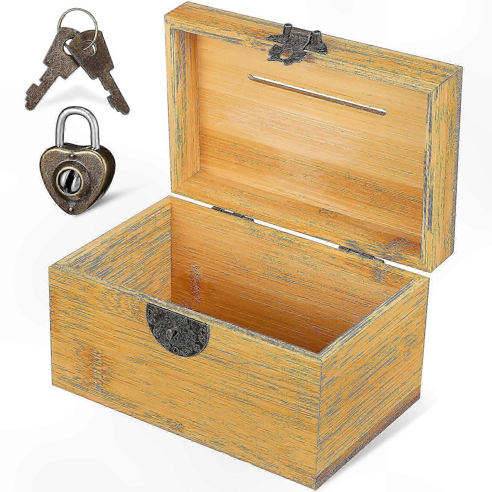 Compact Secure Money Box - Perfect for All Ages - Ideal Gift Choice for Family Occasions - Single Unit