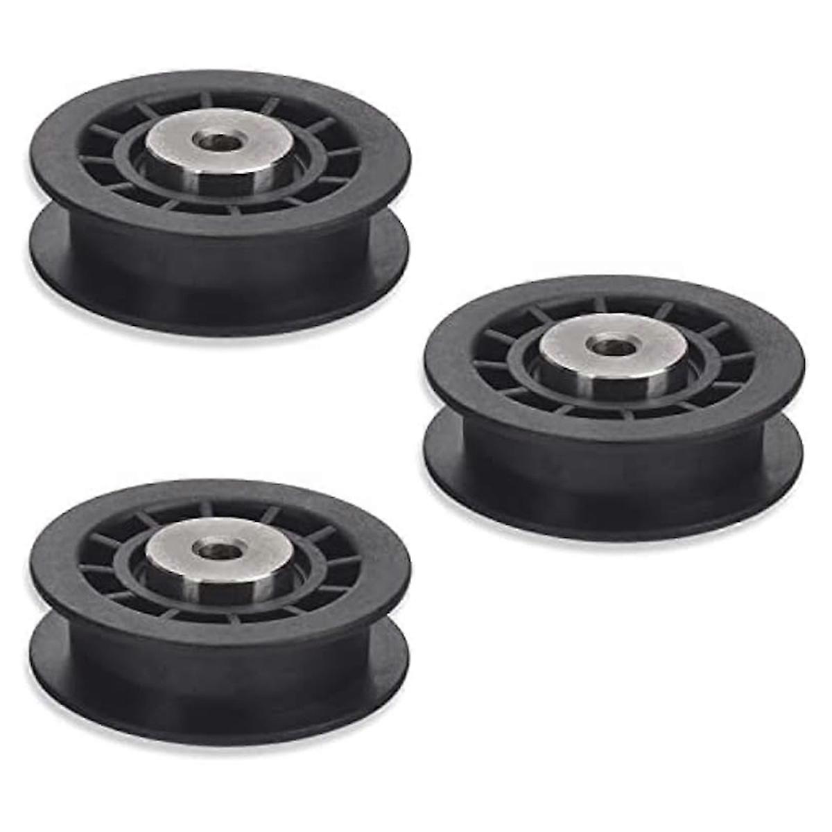 3pcs Lawn Mower Idler Pulley 587973001 for HU675AWD, HU725AWD, HU700AWD,HU725AWD,Replace 581904001