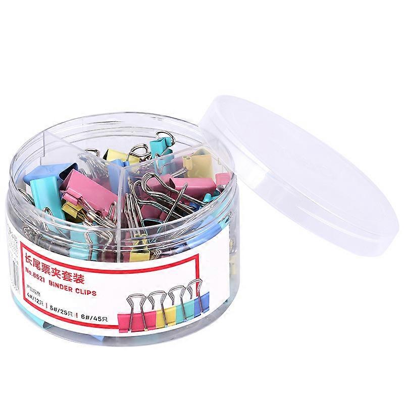 File Clips 82Pcs for Strong Clipping Force with Multiple Colors