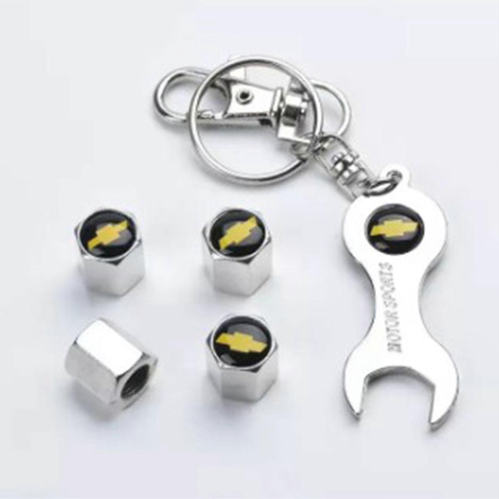 car tire stem valve caps 4pcs skull head pattern