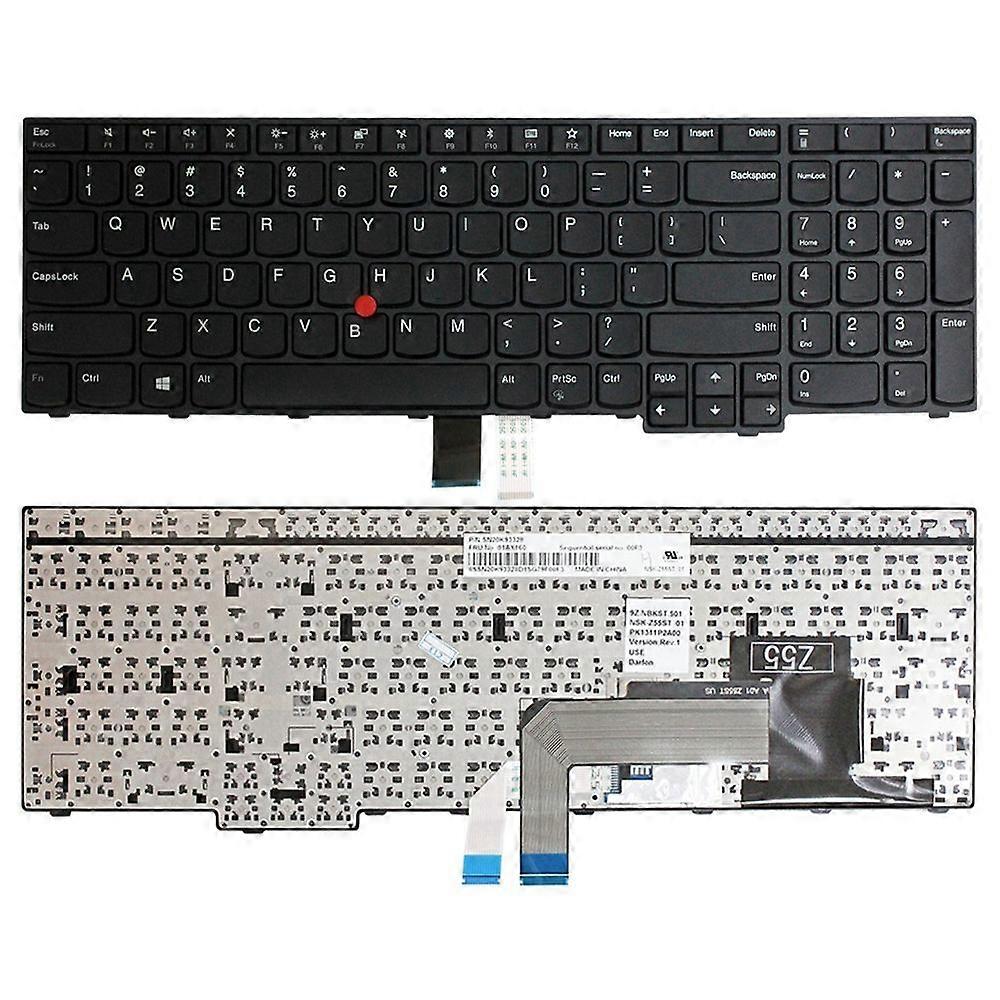 US Version Laptop Keyboard For Lenovo IBM ThinkPad E570 E575