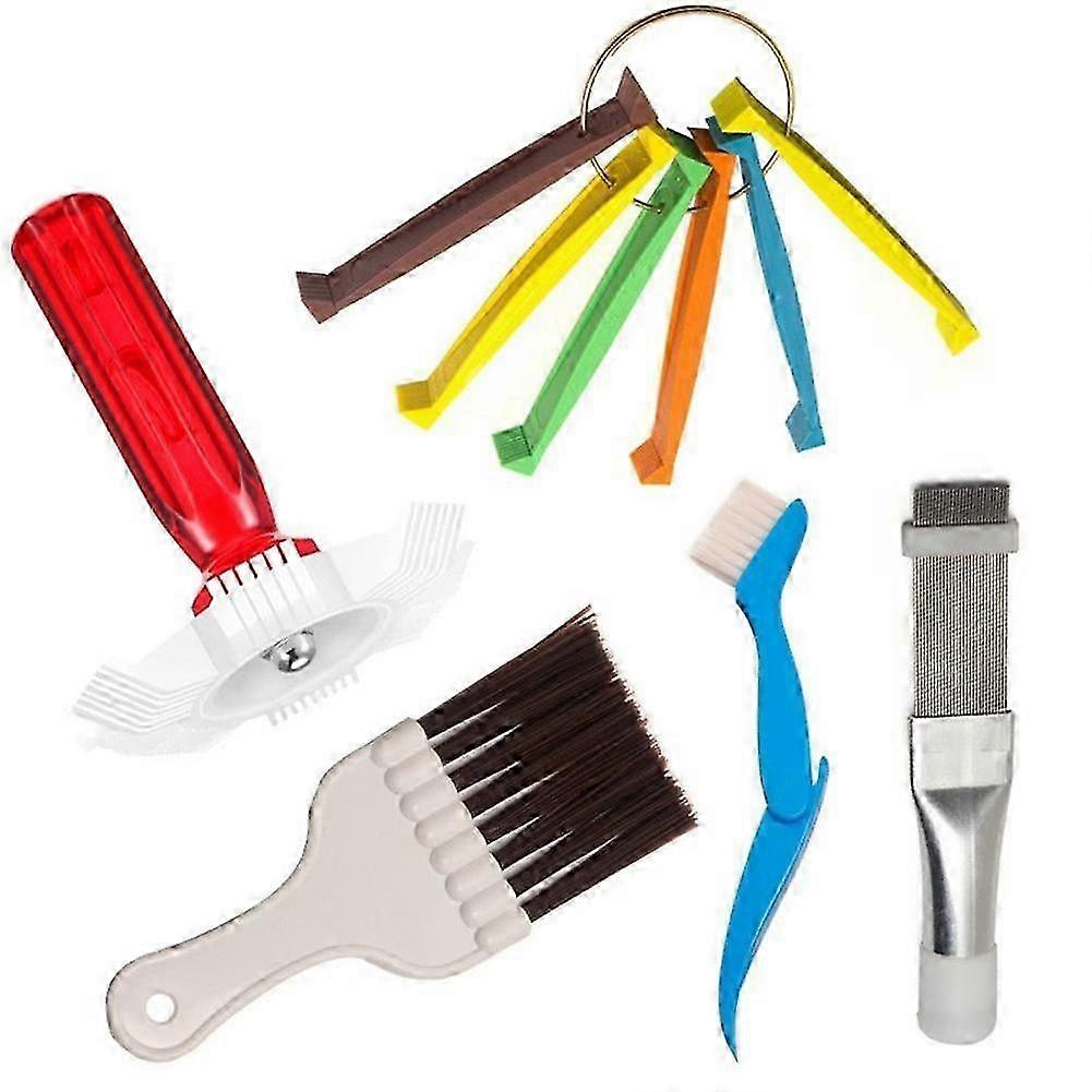 Car Radiator & AC Coil Comb Sets: Professional Hand Cleaning Tool for Auto Cooling Systems