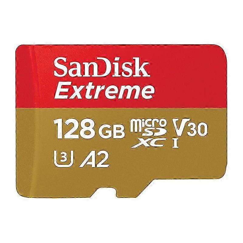 128GB Extreme microSDXC UHS-I Memory Card with Adapter - Up to 160MB/s