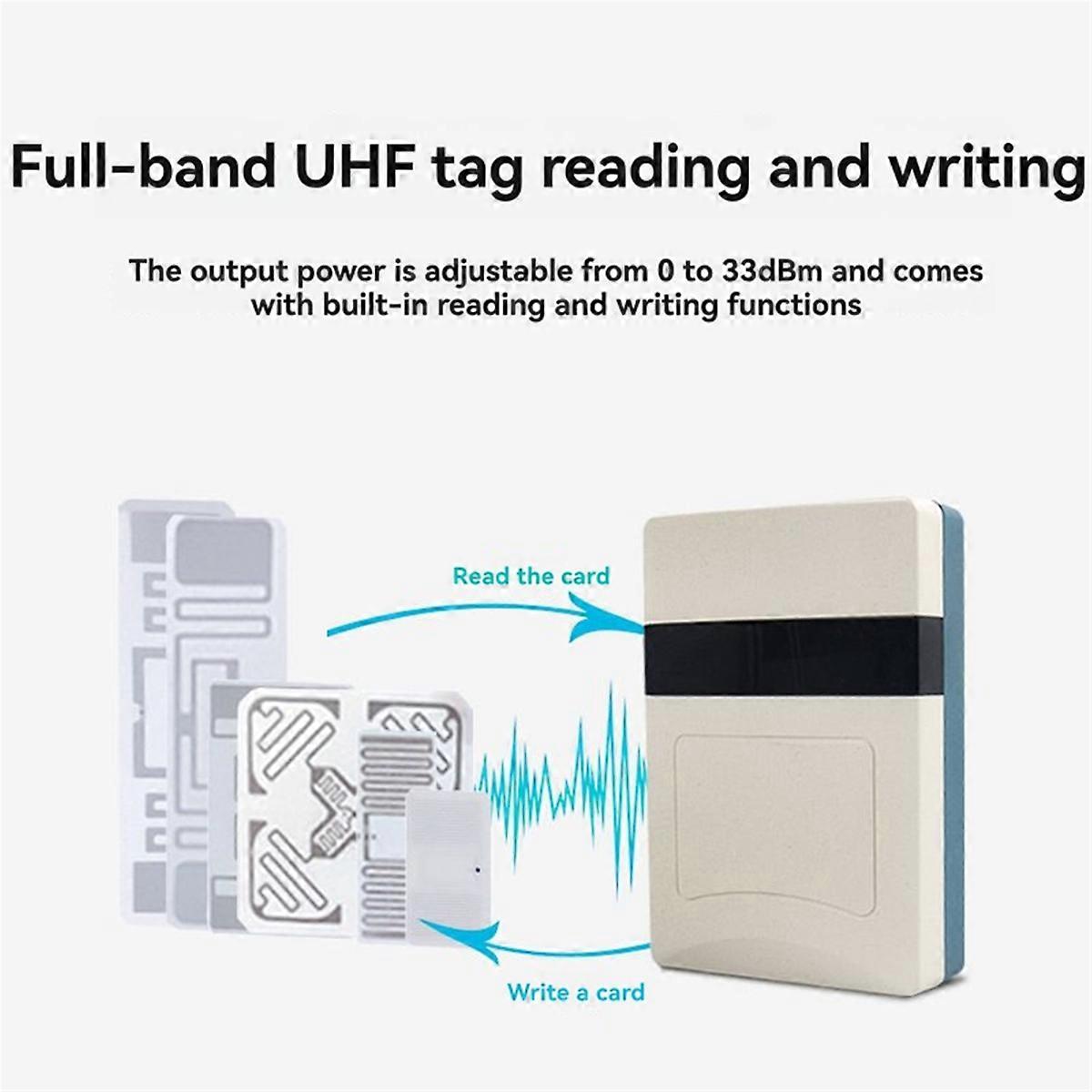 ISO18000-6C RFID UHF Reader Read IP RS232 UHF RFID Tag Reader