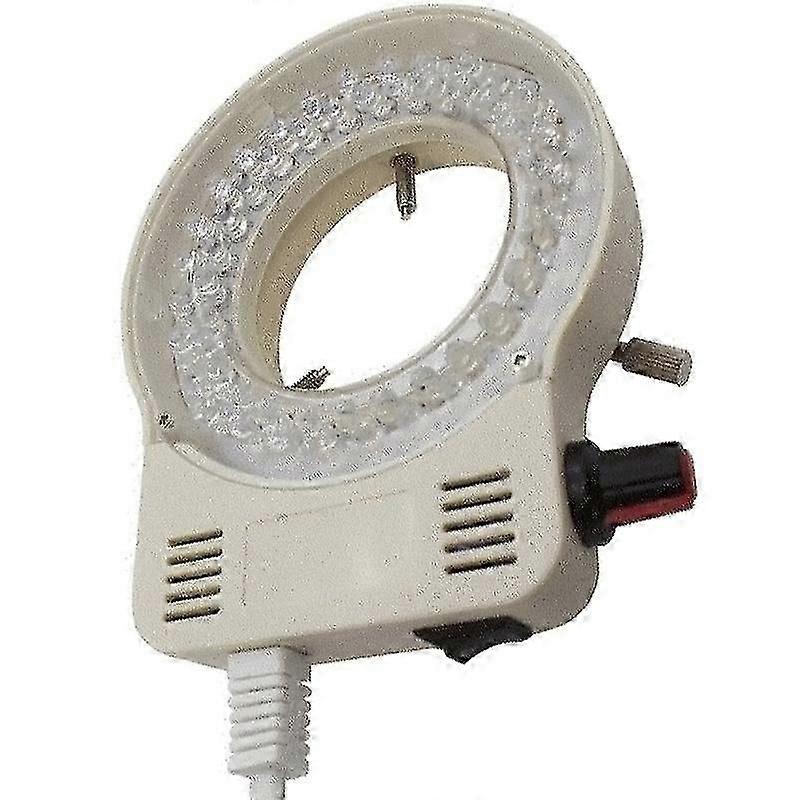 Us Plug White Adjustable 56 Led Ring Light Illuminator, Suitable For Stereo Microscopes And Cameras
