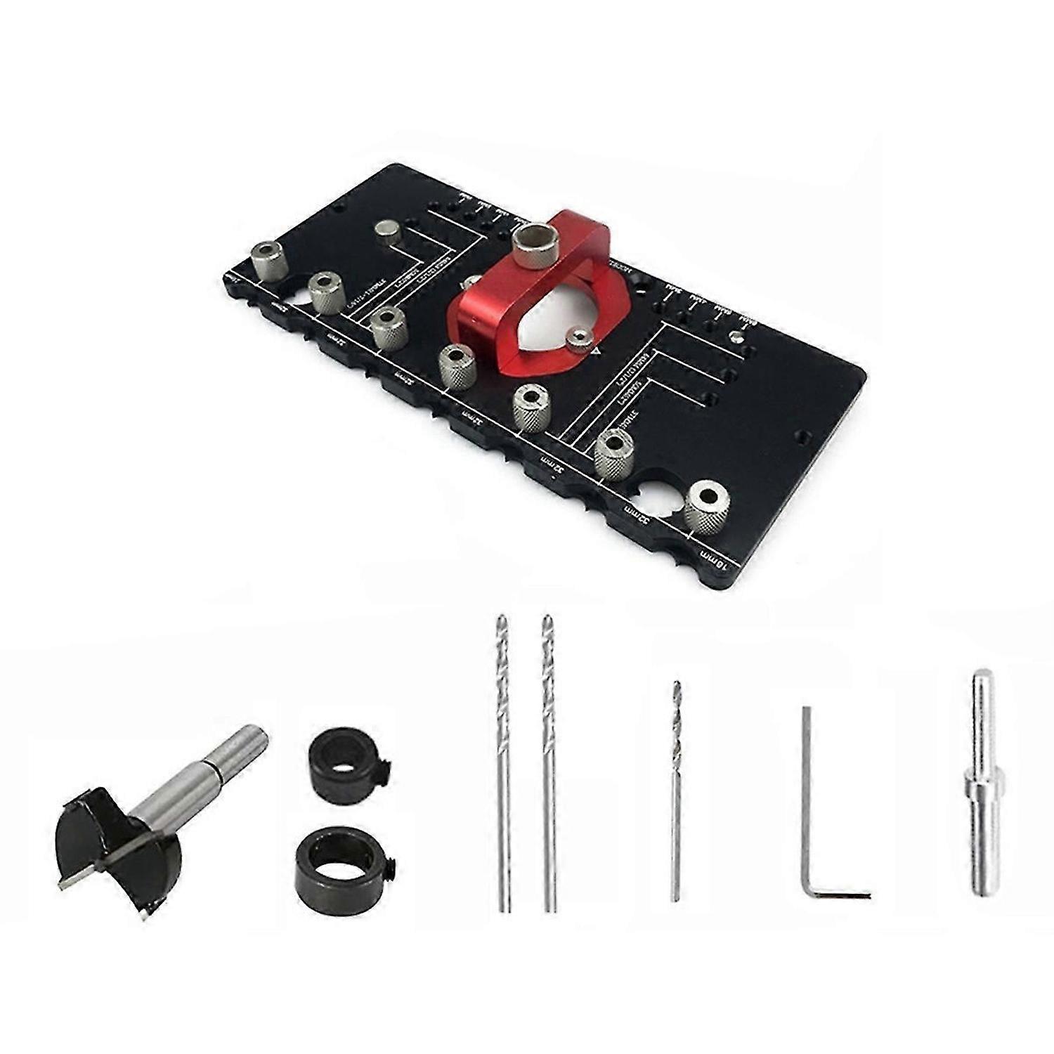 35mm Concealed Hinge Jig, Cabinet Hinge Mounting Jig Locator