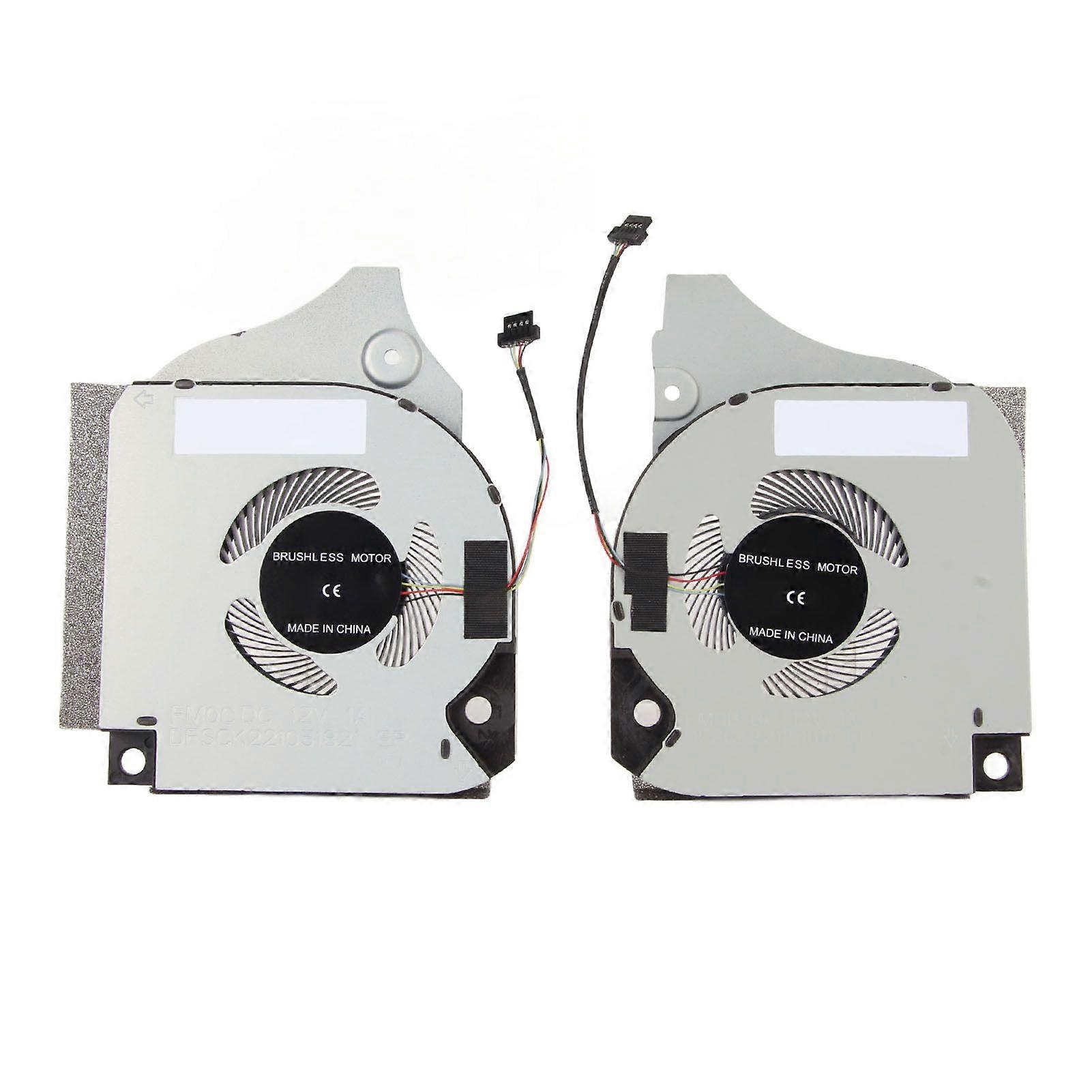 Laptop Cooling Fan Efficient Cooler Fan for DELL INSPIRON G55590 G77590 12V 006KT2 0C04TH CPU + GPU Cooling Fan